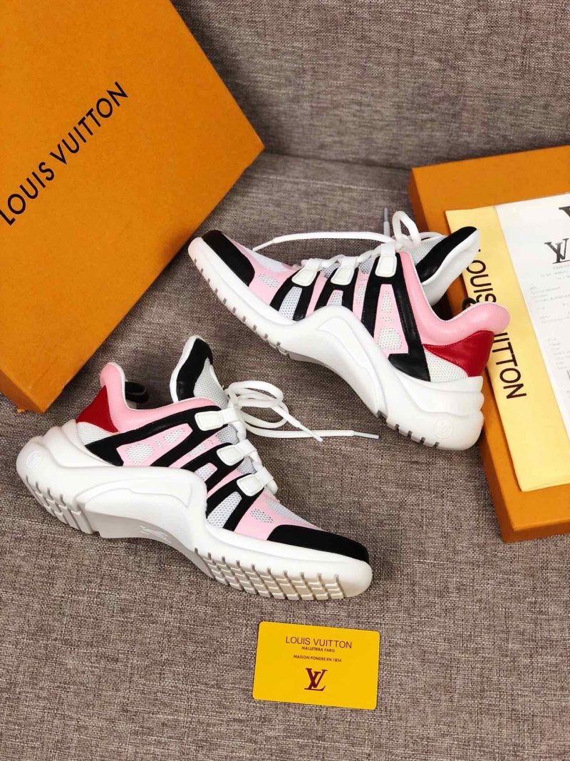 LW - LUV Archlight Pink Black Sneaker - Image 7