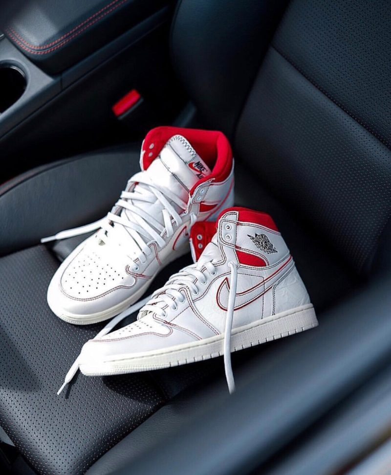 LW - AJ1 white and red manuscript - Image 4