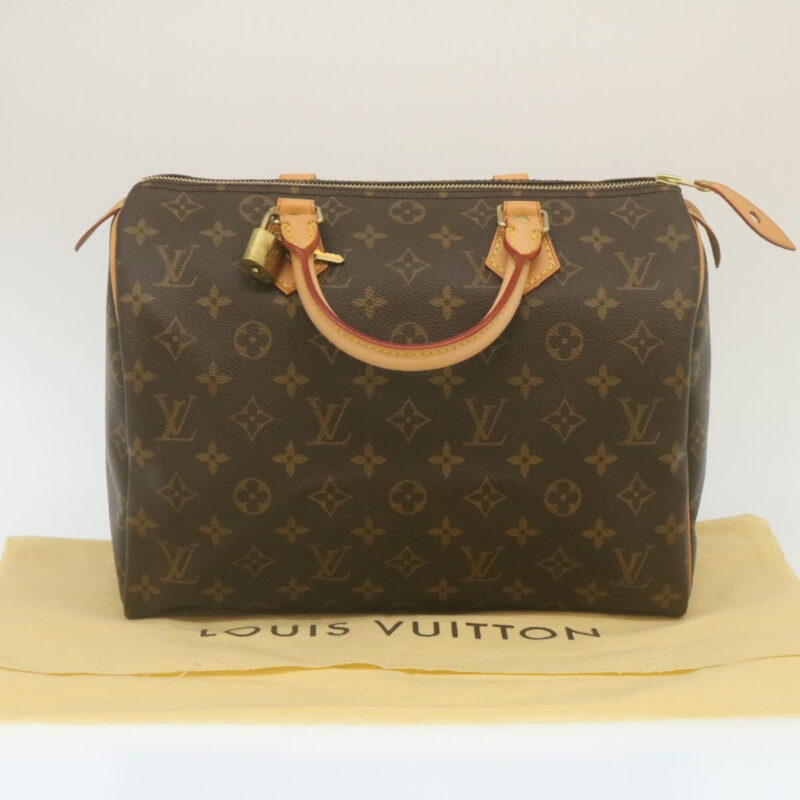 LOUIS VUITTON Monogram Speedy 30 Hand Bag M41526 LV Auth am464b AWE - Image 11