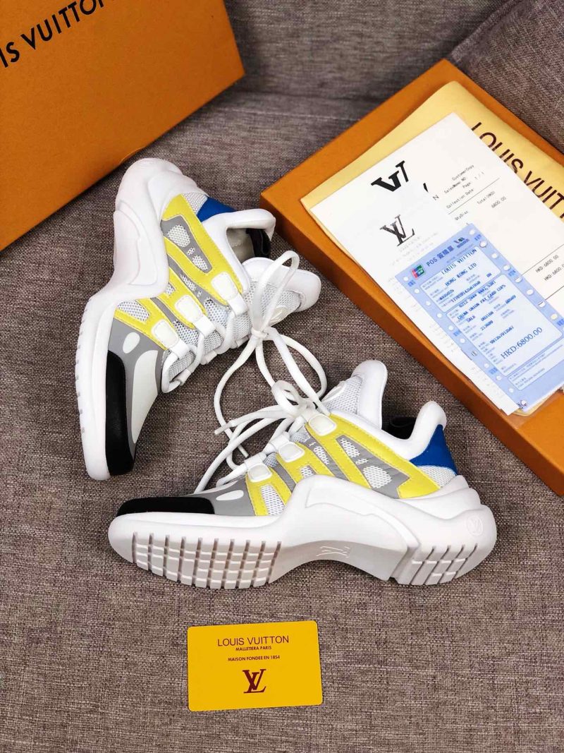 LW - LUV Archlight Brown Black Yellow Sneaker - Image 7