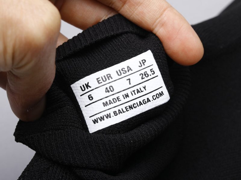 LW - Bla Socks Shoes Black and White Sneaker - Image 9