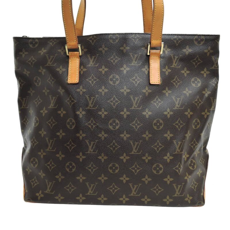 Louis Vuitton Cabas Mezzo Brown Monogram Canvas AWE