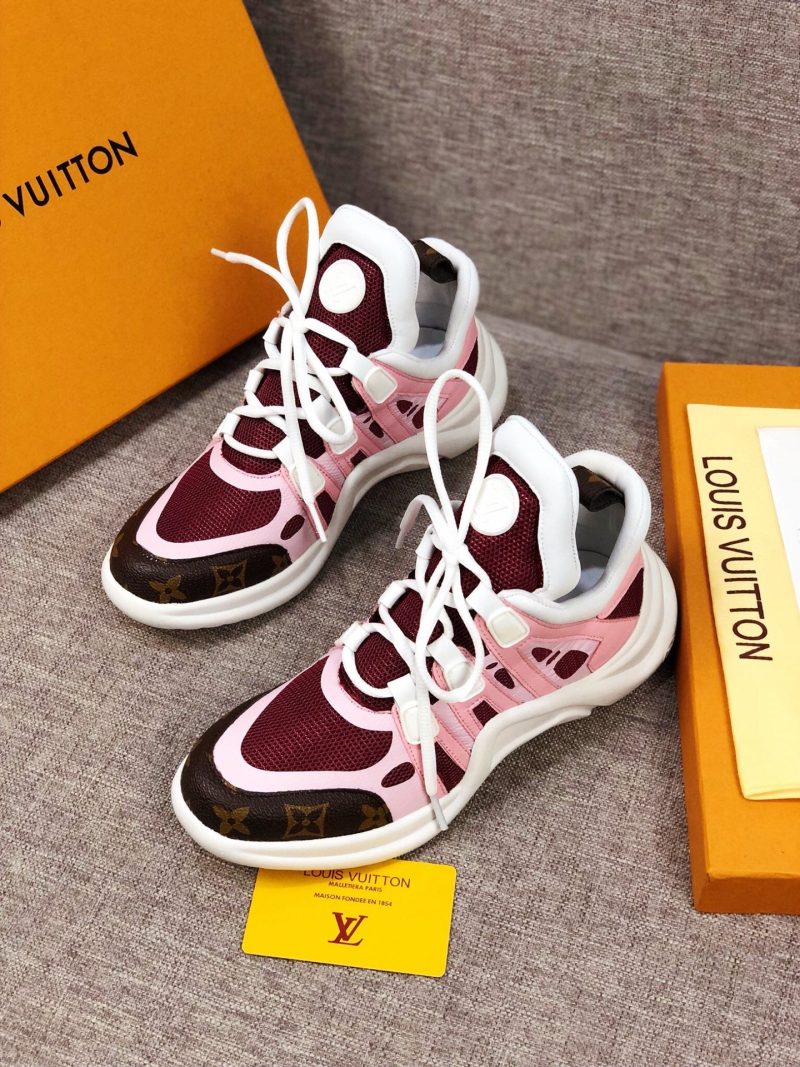 LW - LUV Archlight Pink Brown Sneaker - Image 7