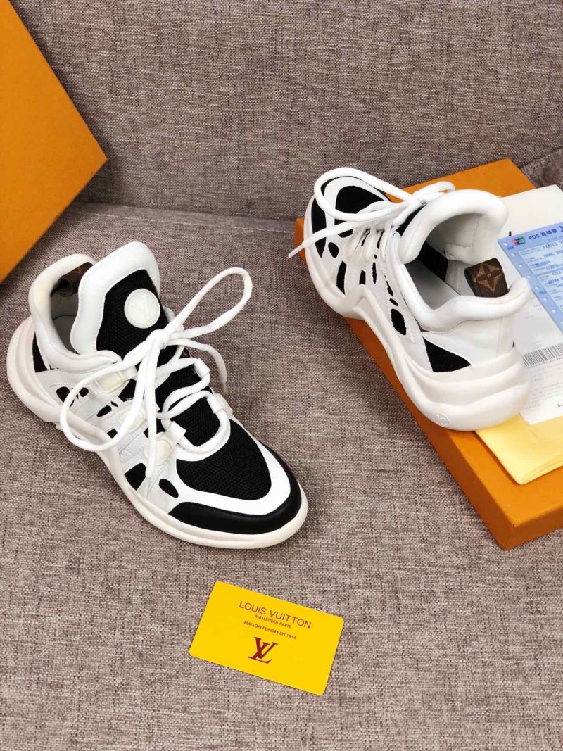 LW - LUV Archlight Black White Sneaker - Image 7