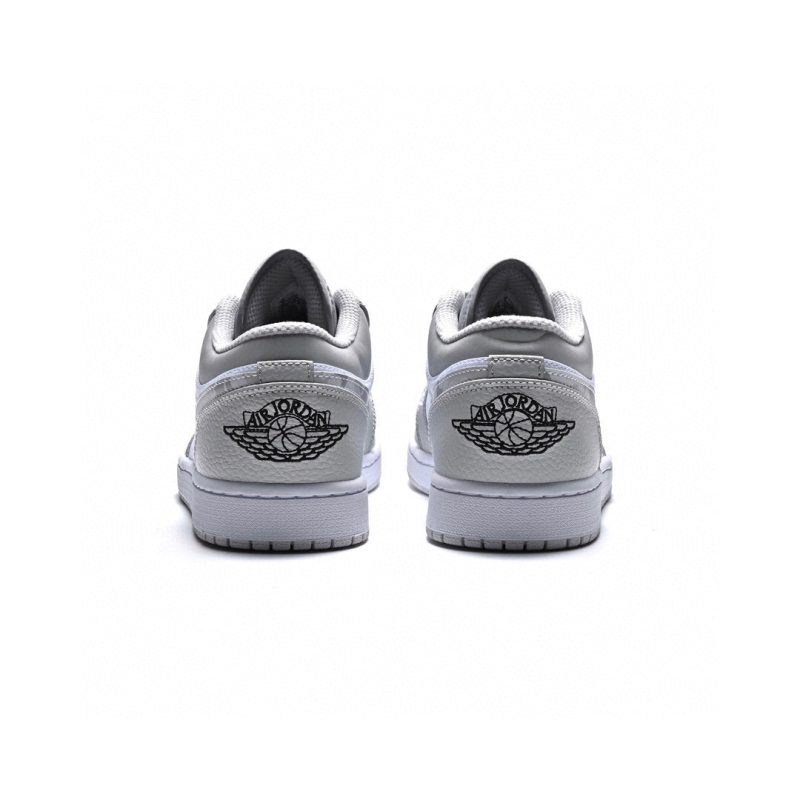 LW - AJ1 low grey and white caLWuflage - Image 8