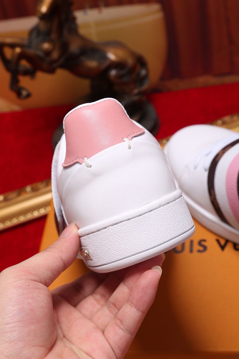 LW - LUV Font Row Pink Sneaker - Image 9