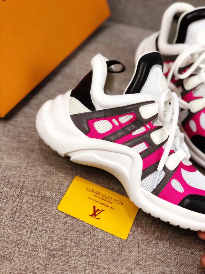 LW - LUV Archlight Pink White Black Sneaker - Image 8