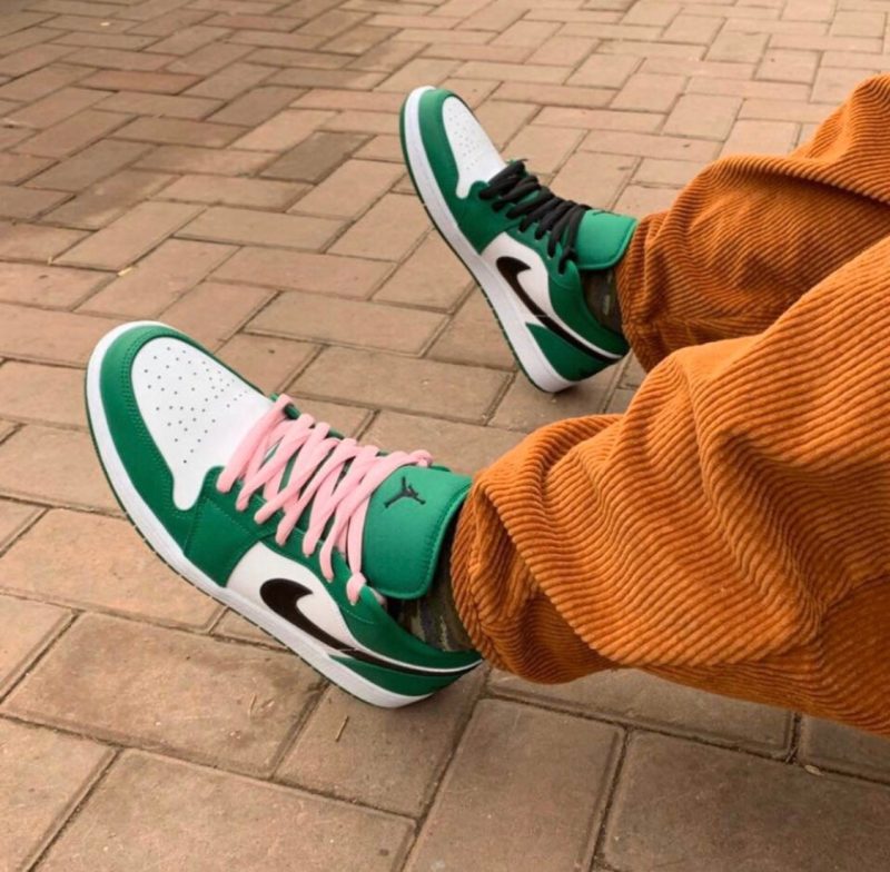 LW - AJ1 celtic white green - Image 3
