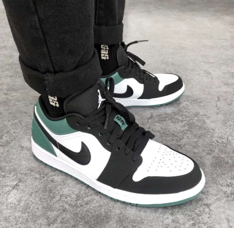 LW - AJ1 black and green toes - Image 2