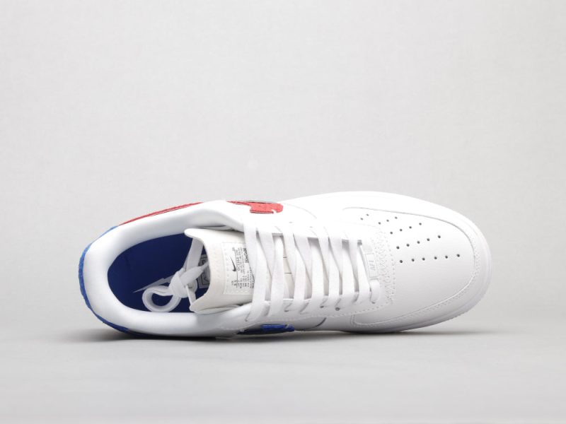 LW - AF1 White red blue snake pattern - Image 3