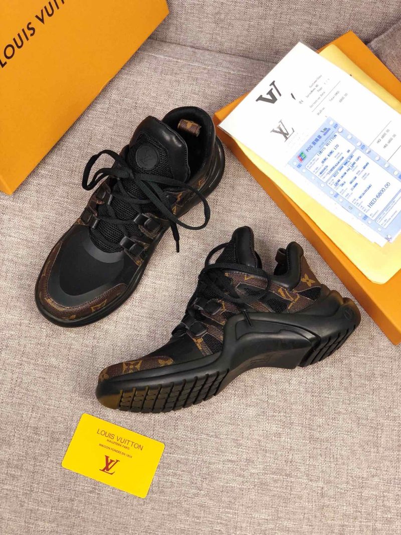 LW - LUV Archlight Black Brown Sneaker - Image 7