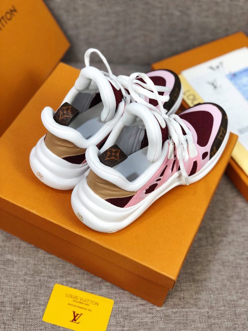 LW - LUV Archlight Pink Brown Sneaker - Image 6