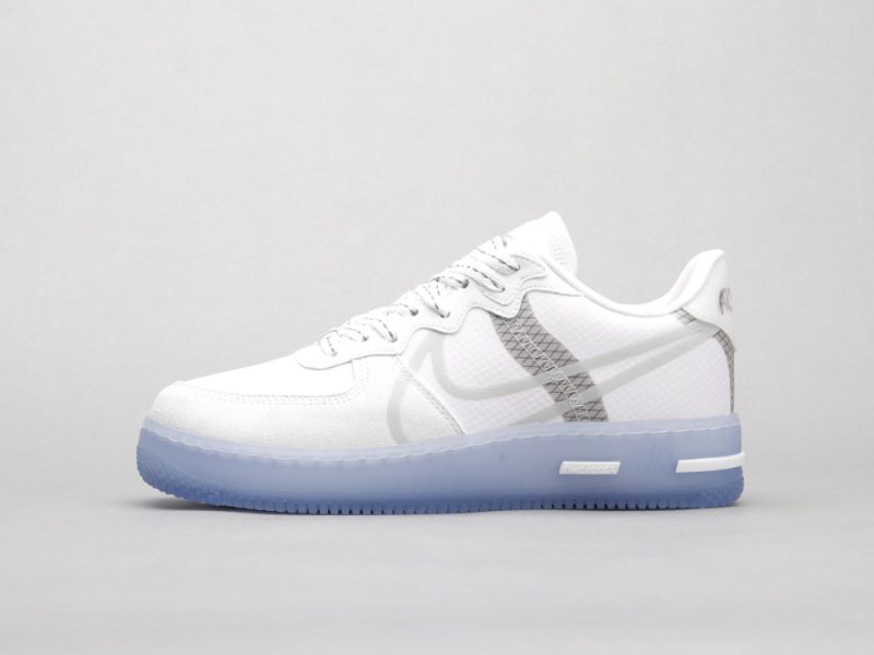 LW - AF1 React Ice Blue Low Top - Image 4