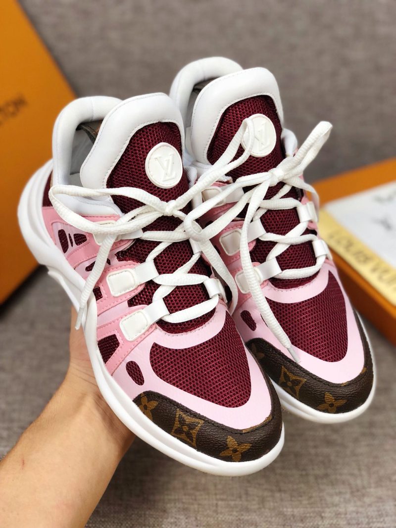 LW - LUV Archlight Pink Brown Sneaker - Image 7