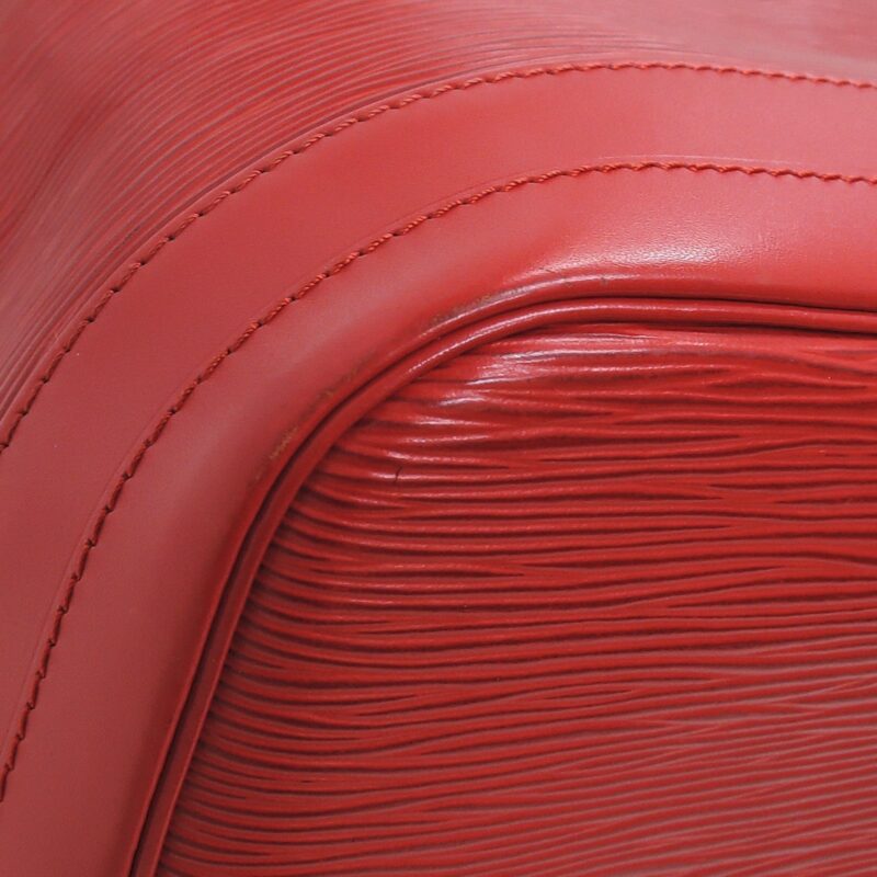 Louis Vuitton Grand Noé Red Epi AWE - Image 7