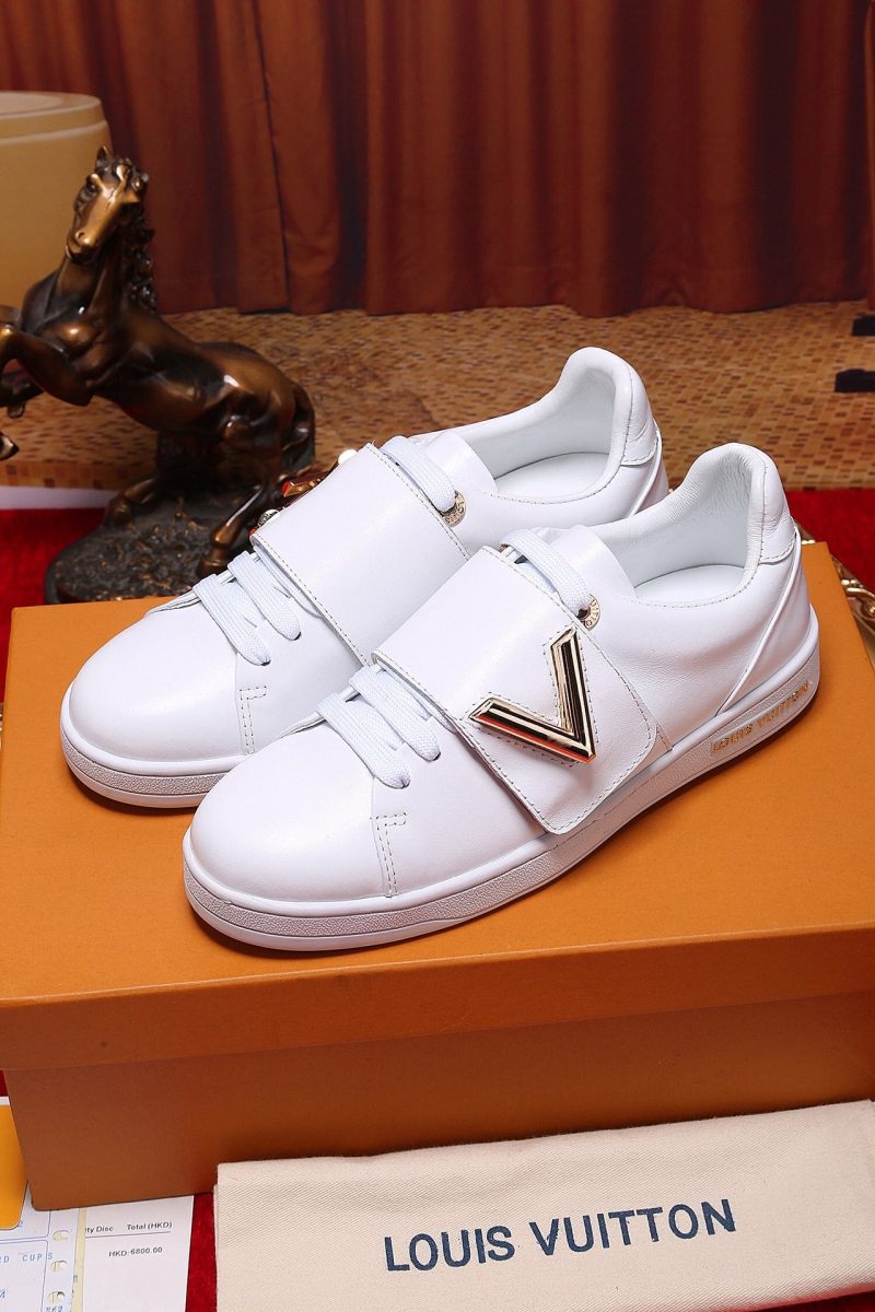 LW - LUV Font Row White Sneaker - Image 7