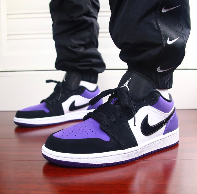LW - AJ1 black and purple toes - Image 2