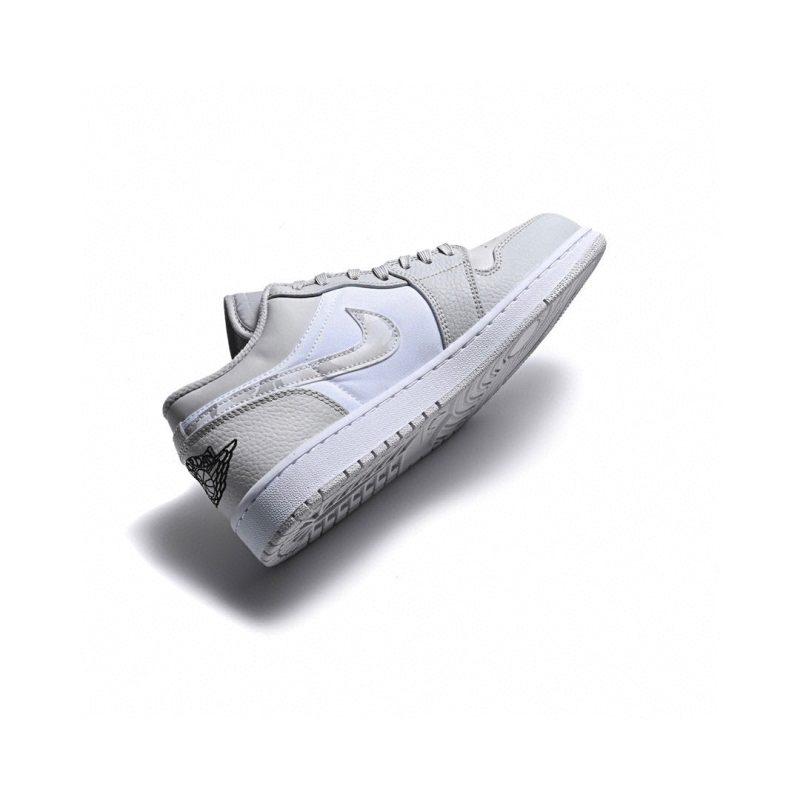 LW - AJ1 low grey and white caLWuflage - Image 6