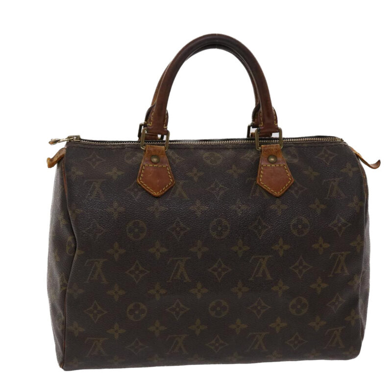 LOUIS VUITTON Monogram Speedy 30 Hand Bag M41526 LV Auth fm2482 AWE