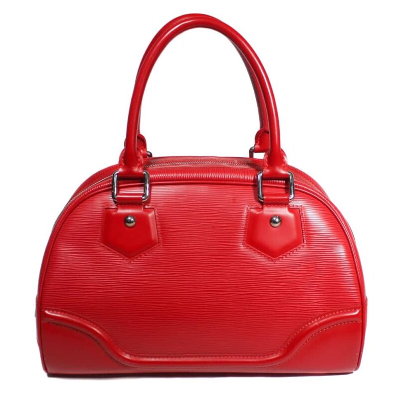 Louis Vuitton Bowling Montaigne PM Red Epi AWE - Image 3
