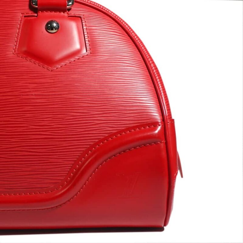 Louis Vuitton Bowling Montaigne PM Red Epi AWE - Image 11