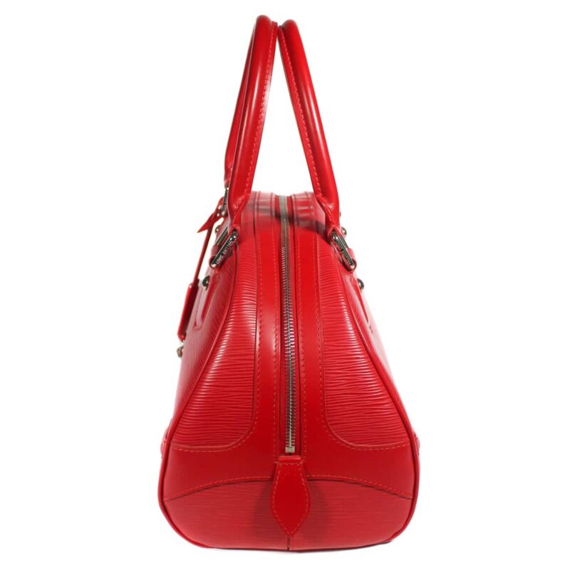 Louis Vuitton Bowling Montaigne PM Red Epi AWE - Image 4