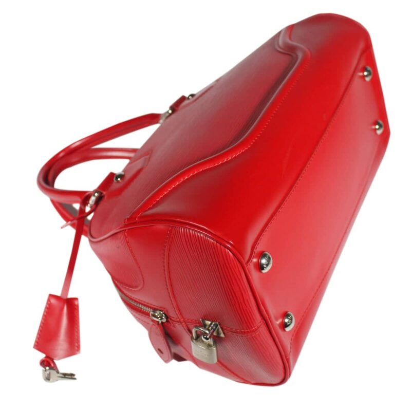 Louis Vuitton Bowling Montaigne PM Red Epi AWE - Image 8