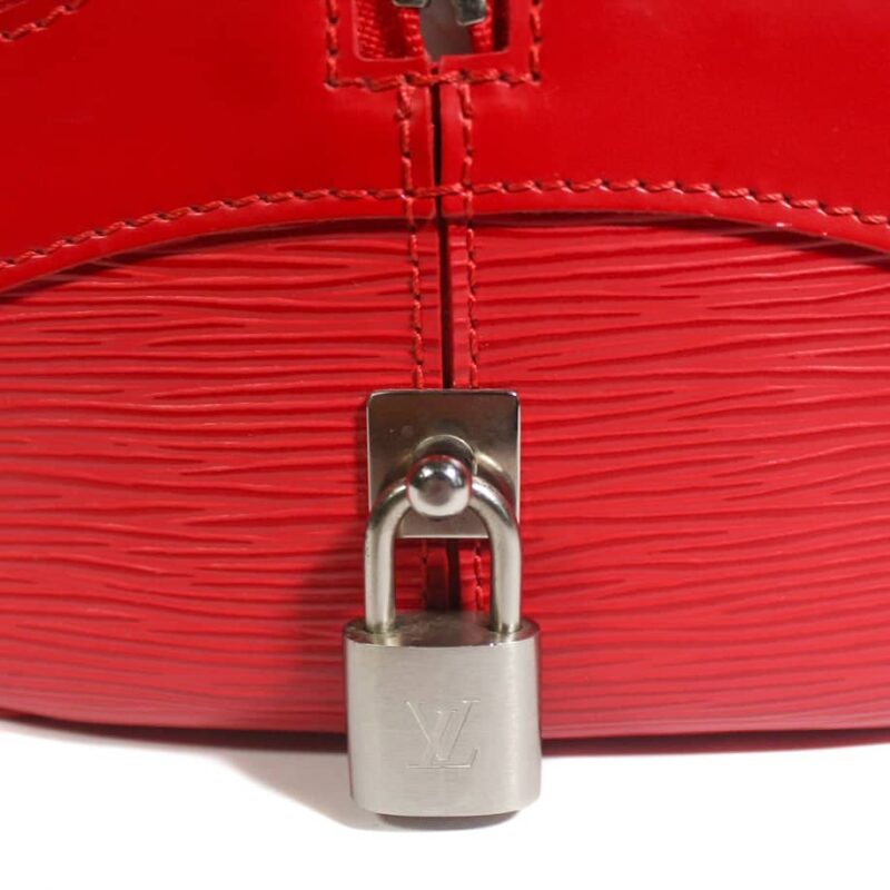 Louis Vuitton Bowling Montaigne PM Red Epi AWE - Image 13