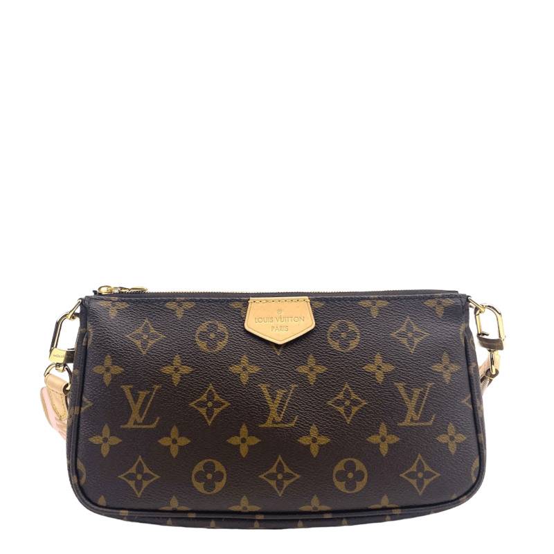 LOUIS VUITTON Pouchette w/Canvas Strap AWE - Image 8