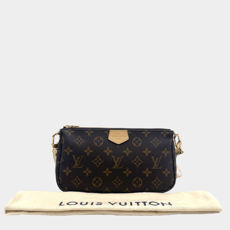 LOUIS VUITTON Pouchette w/Canvas Strap AWE - Image 3