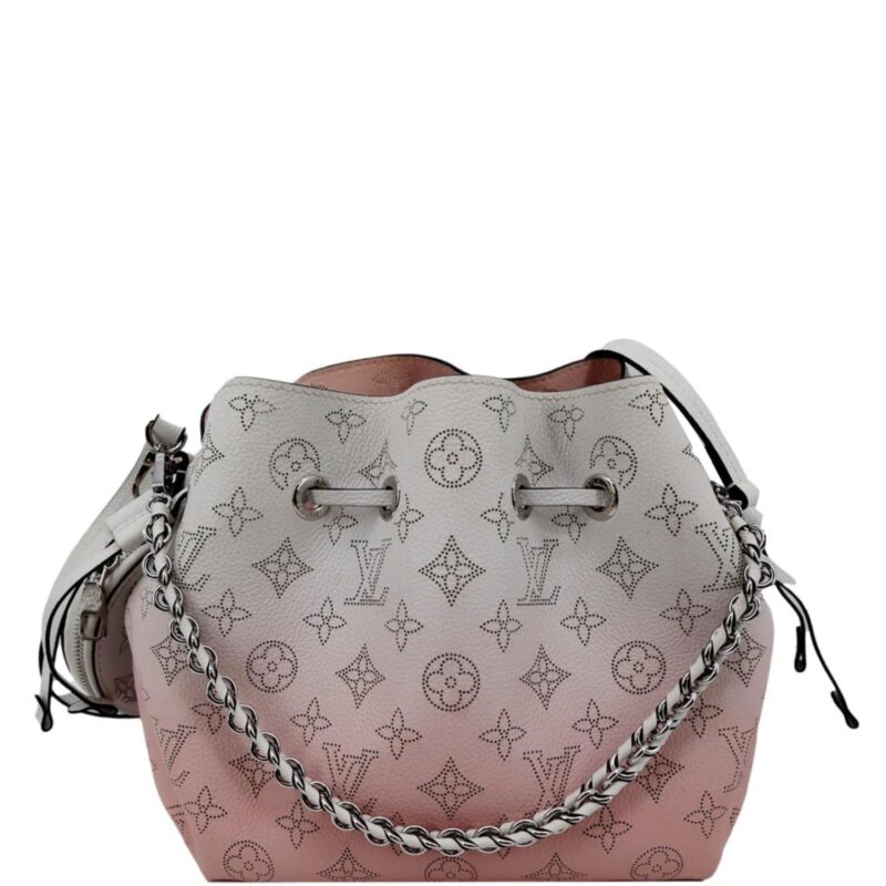 LOUIS VUITTON Bella Mahina Calf Leather Crossbody Bag Lilas AWE - Image 13