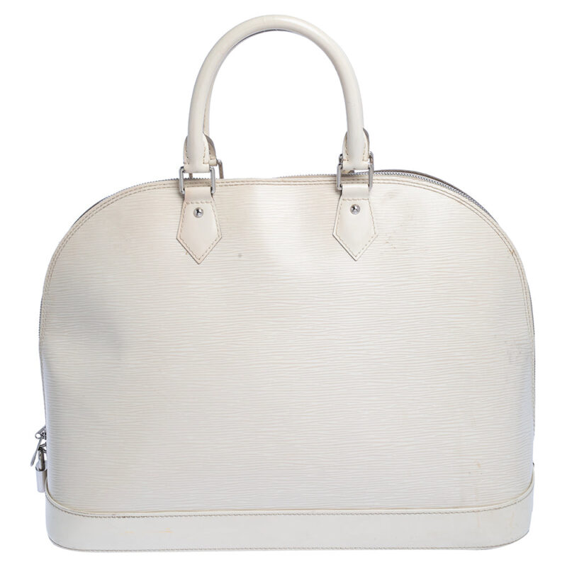 Louis Vuitton Ivorie Epi Leather Alma GM Bag AWE - Image 4