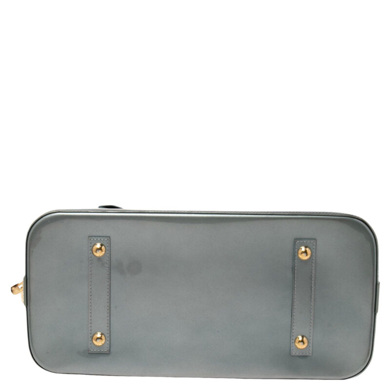 Louis Vuitton Givre Monogram Vernis Alma GM Bag AWE - Image 7