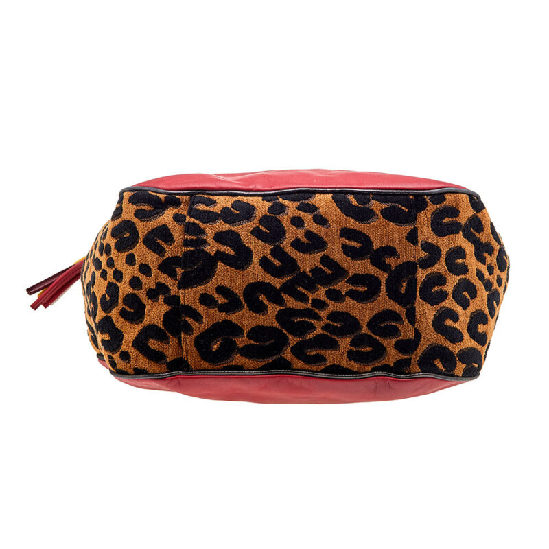 Louis Vuitton Leather And Jacquard Limited Edition Safari Flight Bag AWE - Image 6