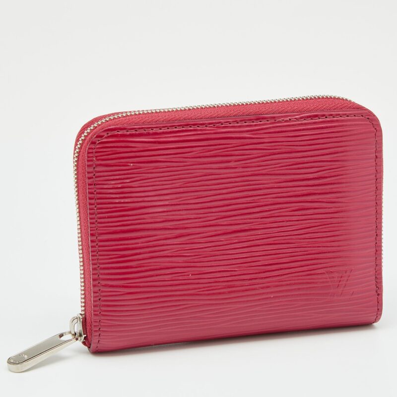 Louis Vuitton Fuchsia Epi Leather Zippy Coin Purse AWE - Image 3
