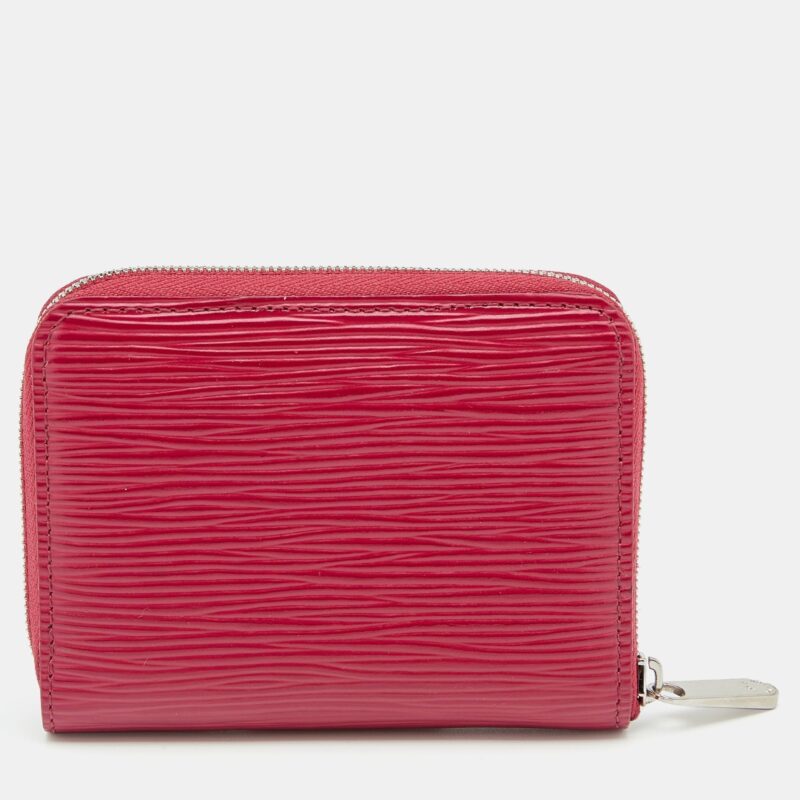 Louis Vuitton Fuchsia Epi Leather Zippy Coin Purse AWE - Image 4