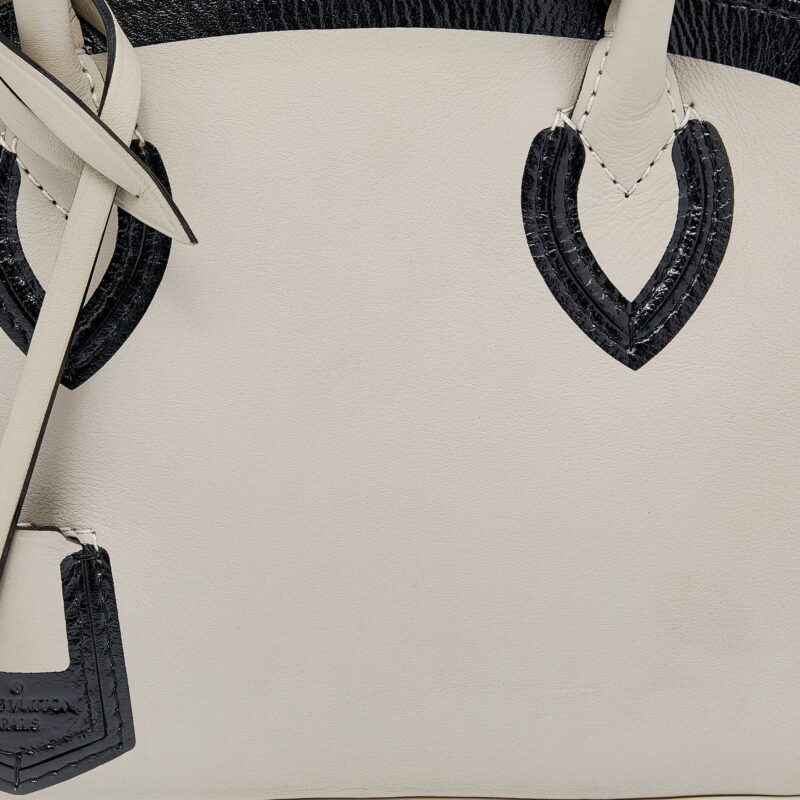 Louis Vuitton Gris Cuir Obsession Lockit BB Bag AWE - Image 5