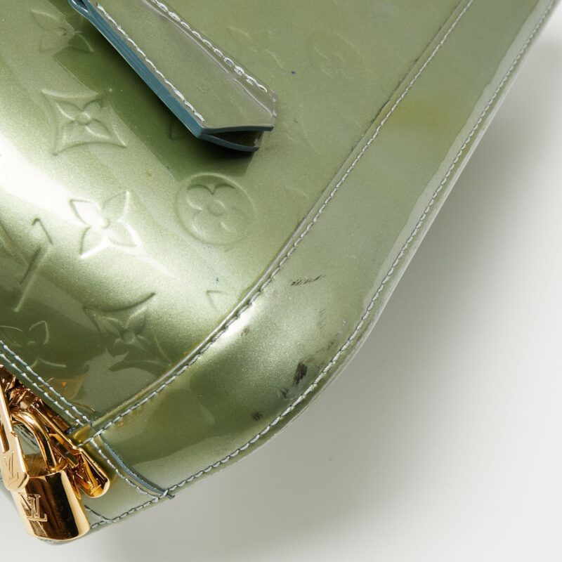 Louis Vuitton Givre Monogram Vernis Leather Alma PM Bag AWE - Image 6
