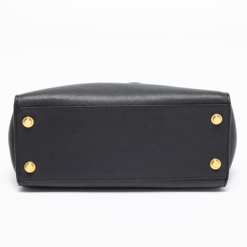 Louis Vuitton Black Leather City Steamer MM Bag AWE - Image 7