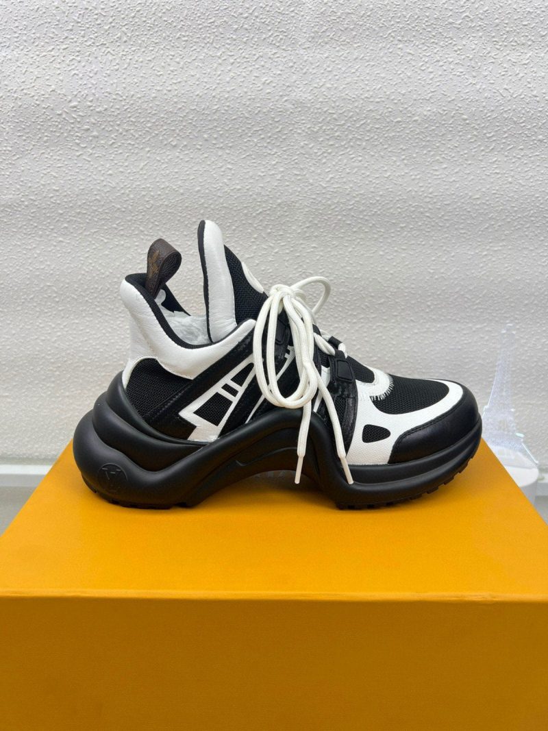 LW - LUV Archlight Black White Sneaker - Image 6