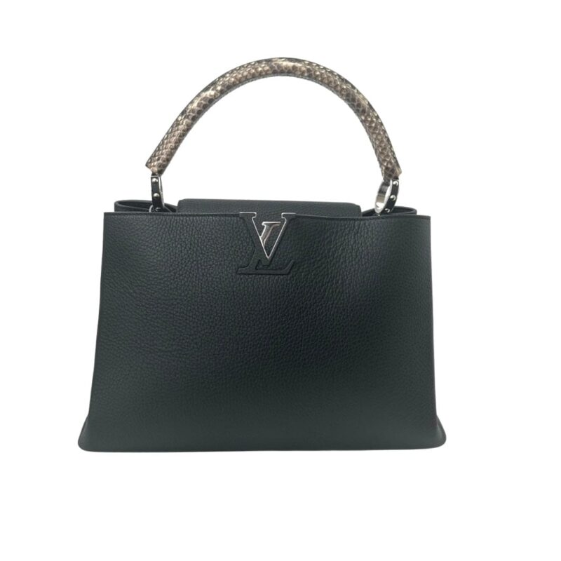Louis Vuitton Ayers Trimmed Taurillon Capucines GM AWE - Image 12