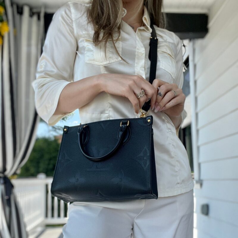 Louis Vuitton Monogram Empreinte OnTheGo PM AWE - Image 8