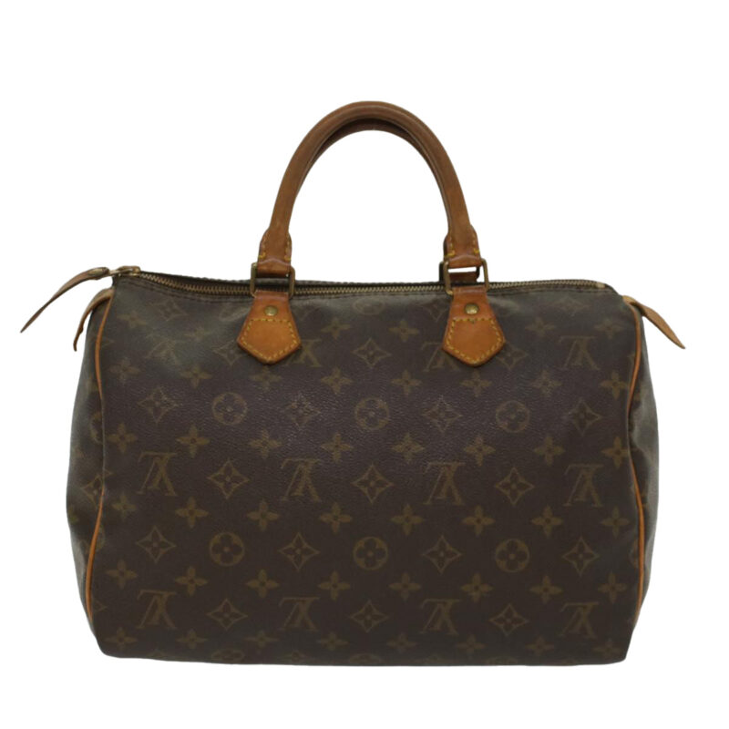 LOUIS VUITTON Monogram Speedy 30 Hand Bag M41526 LV Auth th3810 AWE